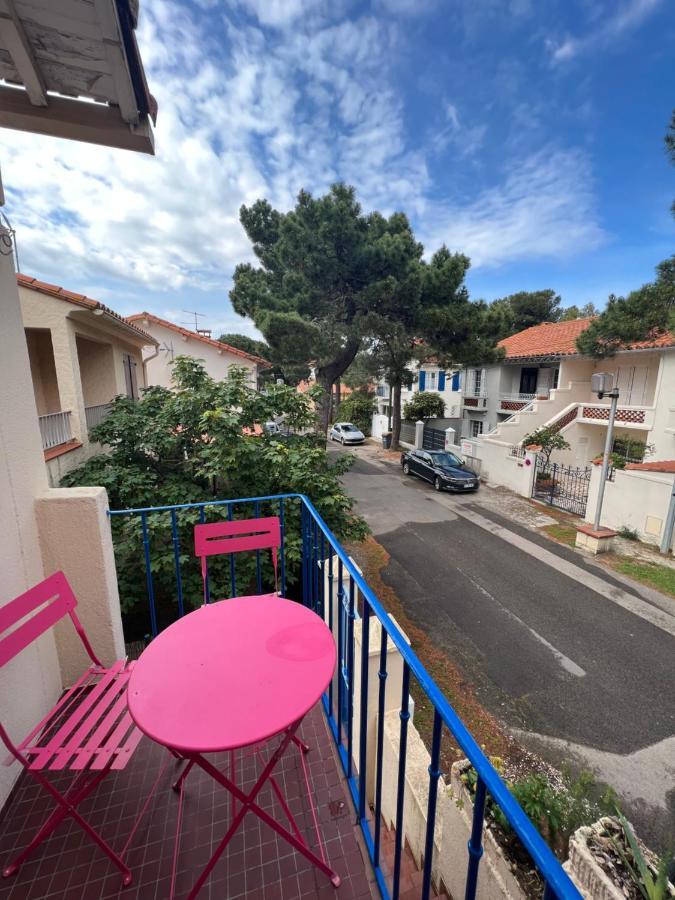 Grand F3 Vue Mer Centre Plage Proche Commerces Plage dʼArgelès Exterior foto